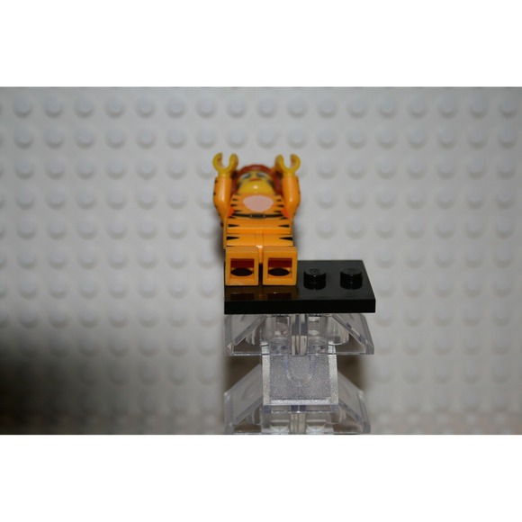 LEGO Tiger Woman Minifigure Series 14 Monsters col219 Orange Excellent - Picture 5 of 6